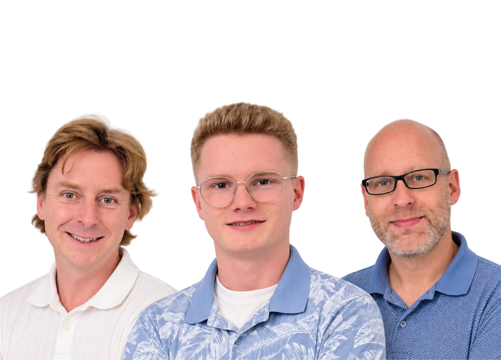 Norbert Wesseln, Nils Kosse und Heiner Gerdes